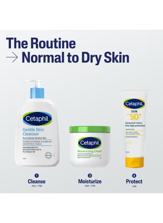 Gentle Skin Cleanser, Face And Body Wash For Dry To Normal, Sensitive Skin