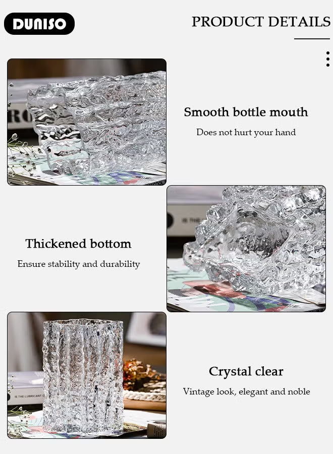 Glass Vases for Decor, Decorative Vases for Flowers
