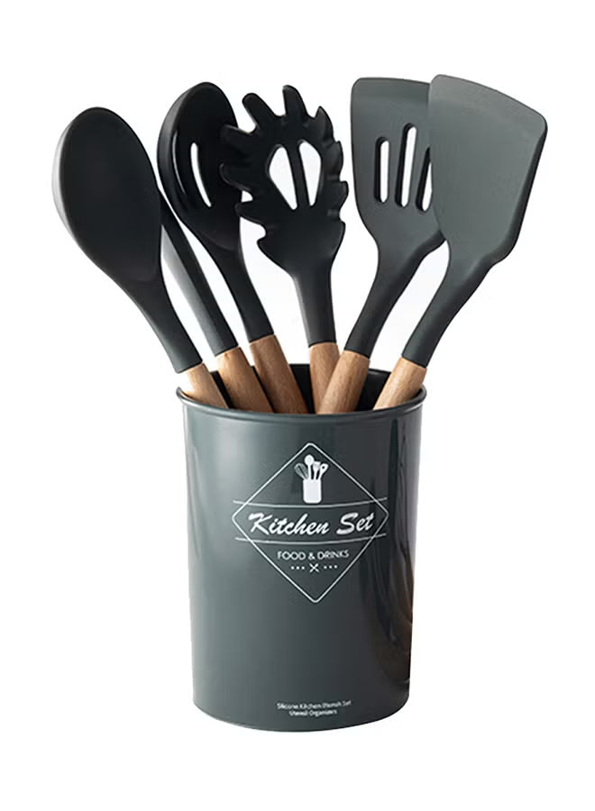 12-Piece Cooking Utensils Kitchen Set Multicolour
