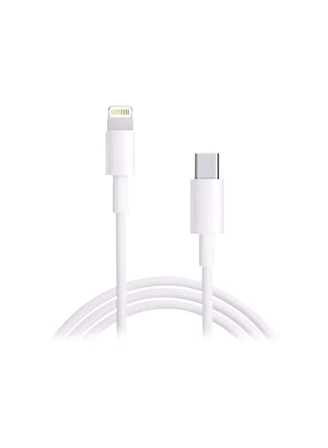 USB-C to Lightning Cable (1m) White