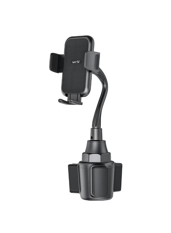 CupSpin Car Cup Phone Holder | Universal 360° Adjustable Mount for 4-7" Phones