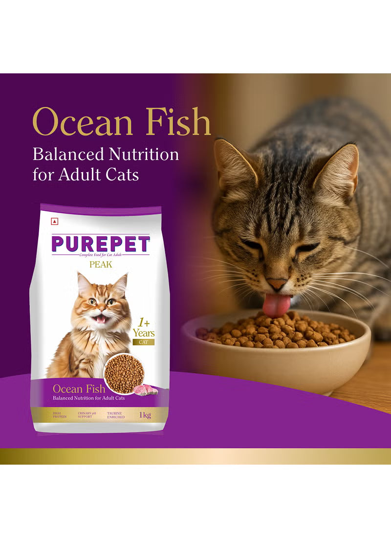 Peak Dry Cat Food Ocean Fish