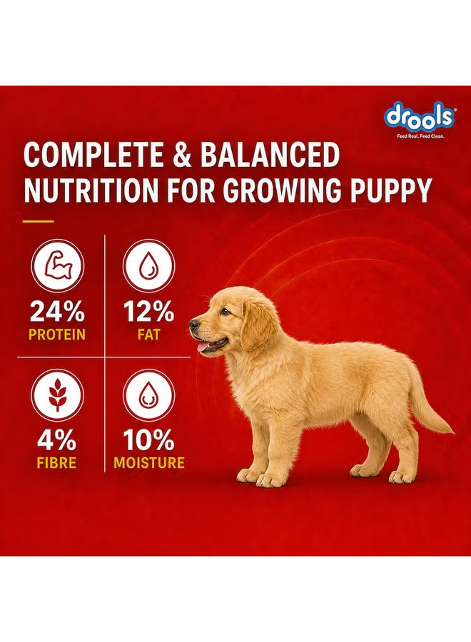 Puppy Dry Dog Food Chicken & Egg