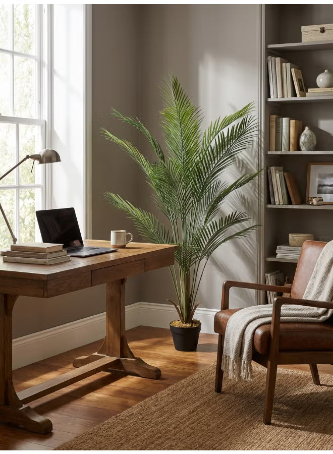 Palm 150cm (5 ft) Tall Artificial Tree with Pot | Floor Plant with Lifelike Design