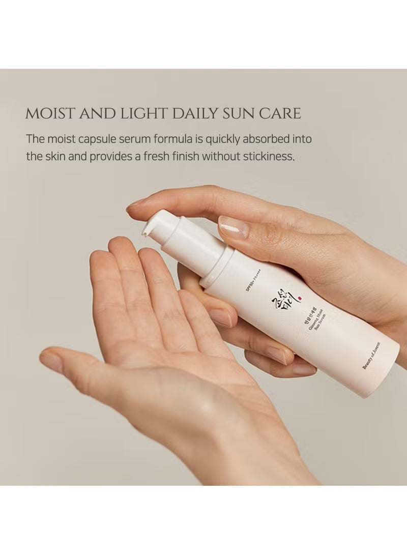 Ginseng Moist Sunscreen Serum SPF 50 PA 1.69 fl.oz 50ml
