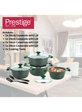 Prestige Essential 10 Pieces Granite Stone Cookware Set | Pots and Pans Set