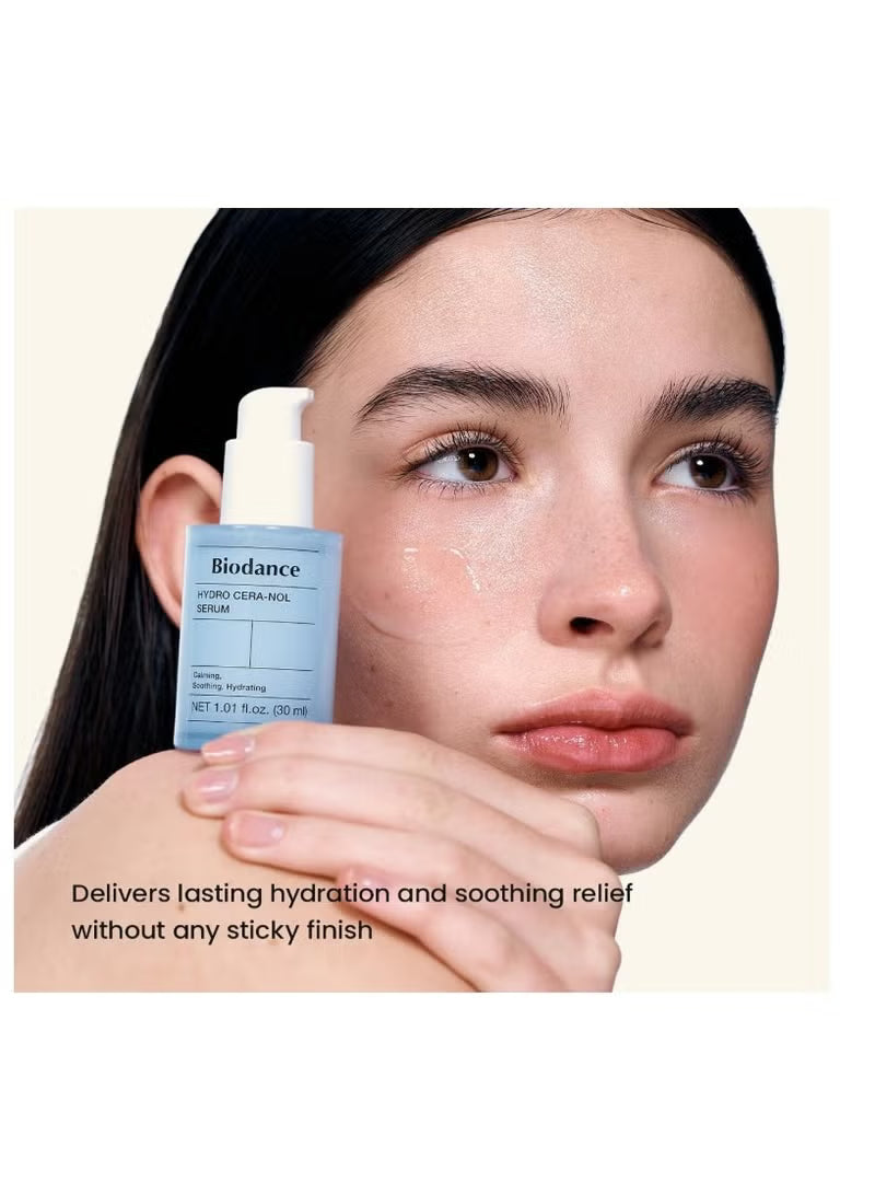 BIODANCE Hydro Cera-Nol Serum, Hydrating, Quick Soothing Effect, Redness Reducing