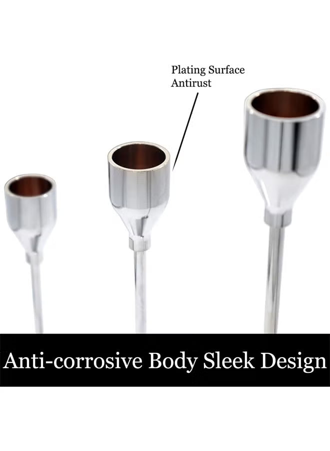 3pcs Taper Candle Holders for Taper Candles, Candlesticks