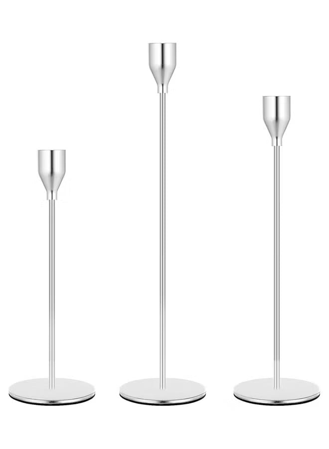 3pcs Taper Candle Holders for Taper Candles, Candlesticks