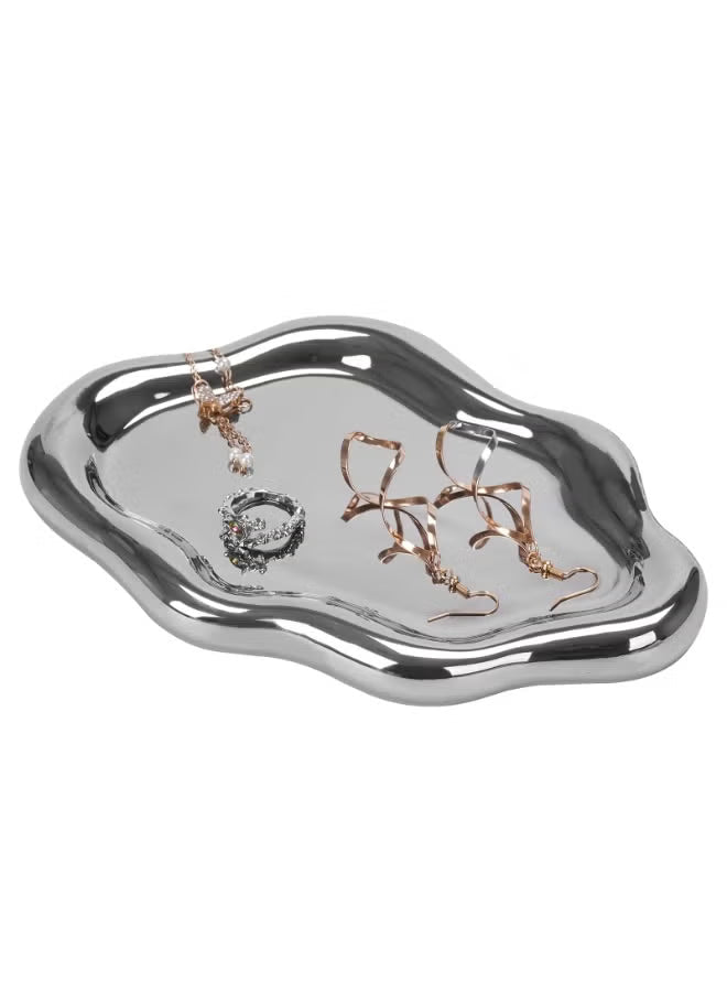 Ceramic Jewelry Tray for Ring Key Jewelry Cute Cloud Shape