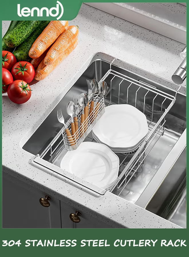 304 Stainless Steel Utensil Holder, Dish Drying Rack, kitchen