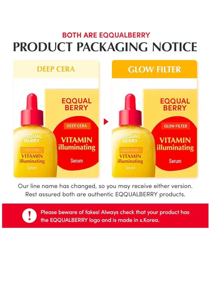Vitamin Illuminating Serum 30ml | Brightening Face Serum for Dull & Uneven Skin | Enhances Glow, Evens Tone & Hydrates