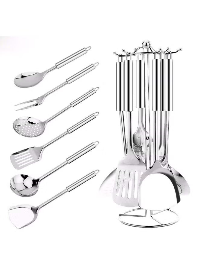 7PCS/Set Multifunction Kitchen Tools Set With Holder Stainless Steel Kitchenware