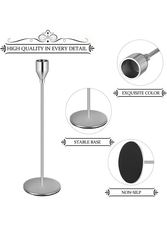 3pcs Taper Candle Holders for Taper Candles, Candlesticks